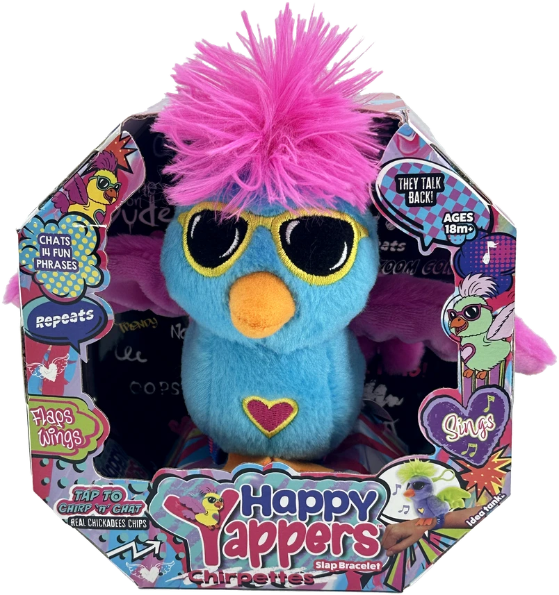 HAPPY YAPPERS interaktyvus pliušinis paukštis Bella