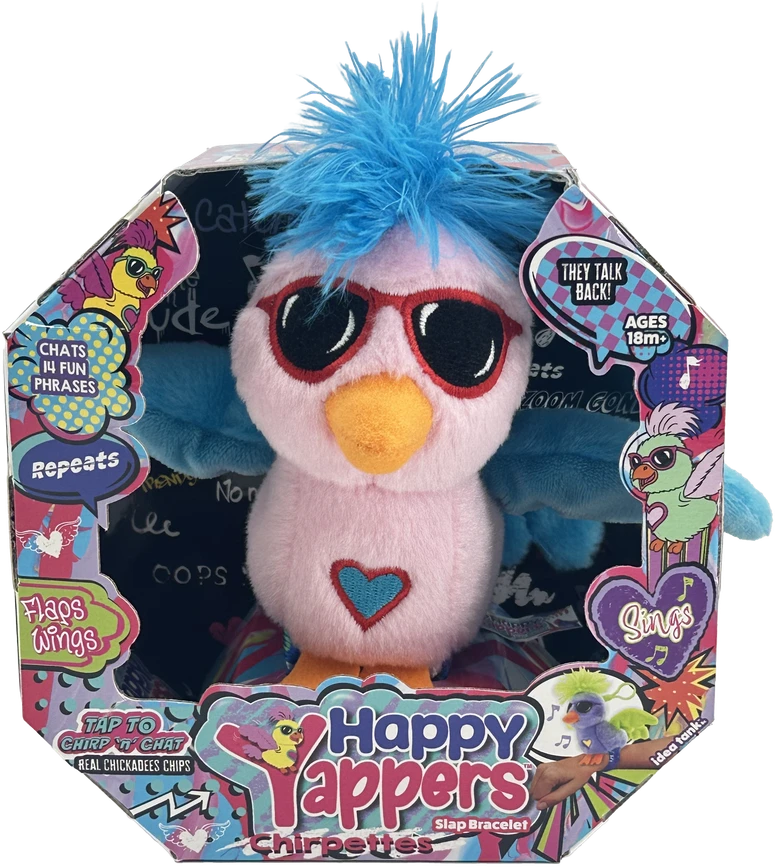 HAPPY YAPPERS interaktyvus pliušinis paukštis Pippa
