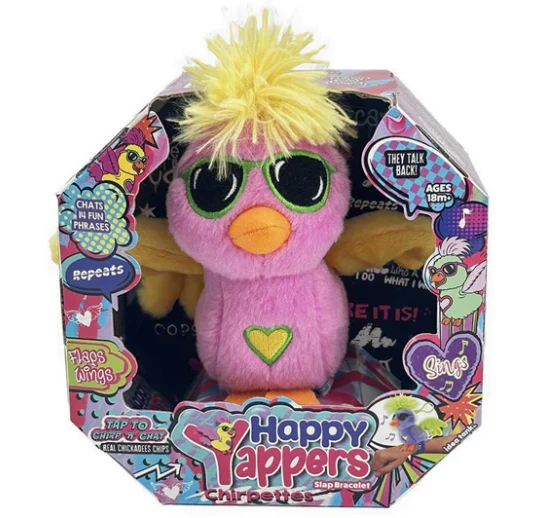 HAPPY YAPPERS interaktyvus pliušinis paukštis Dottie