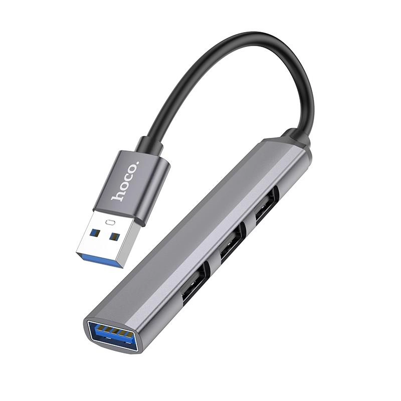 USB šakotuvas Hoco HB26 4-in-1 adapter