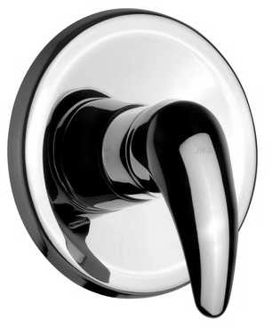 Jika built-in shower mixer Lyra  chrome