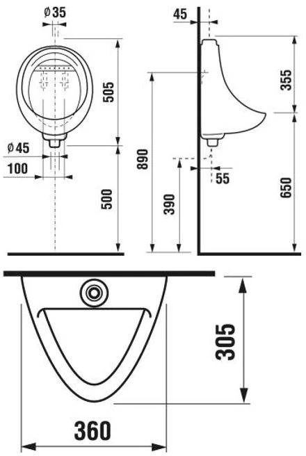 URINAL KORINT ITEM 4410.0 JIKA