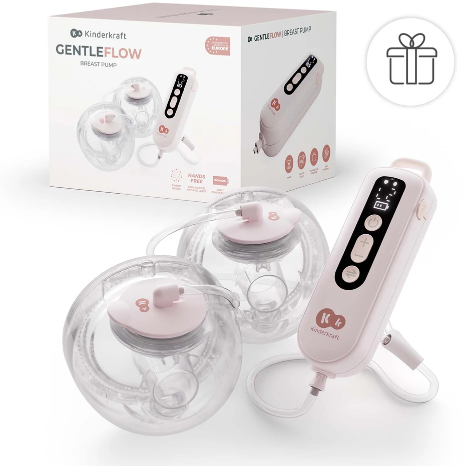 KINDERKRAFT double portable electric breast pump