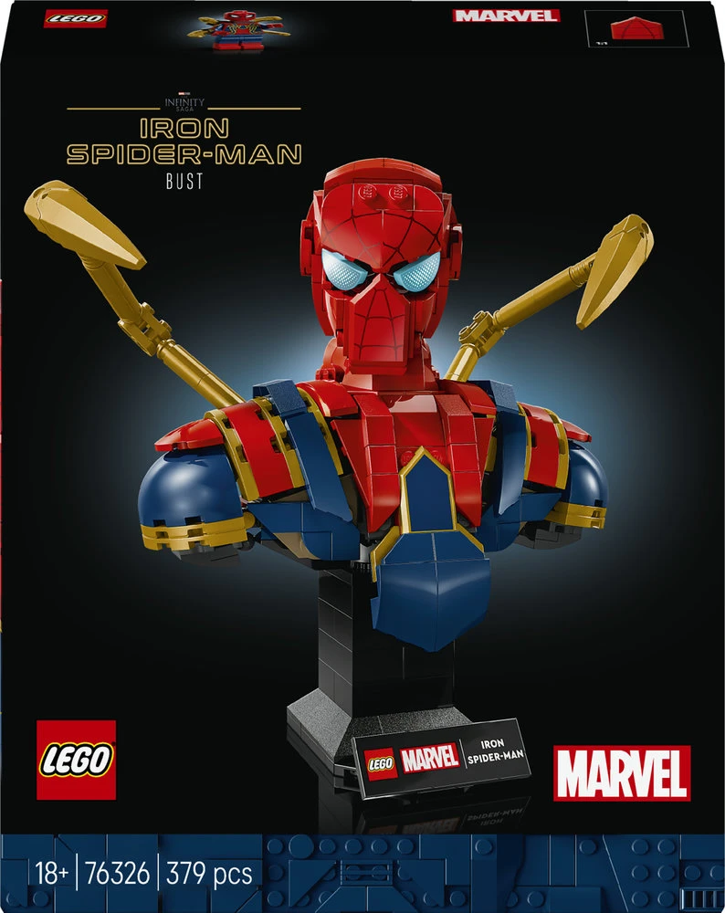 LEGO MARVEL 76326 Iron Spider-Man Bust