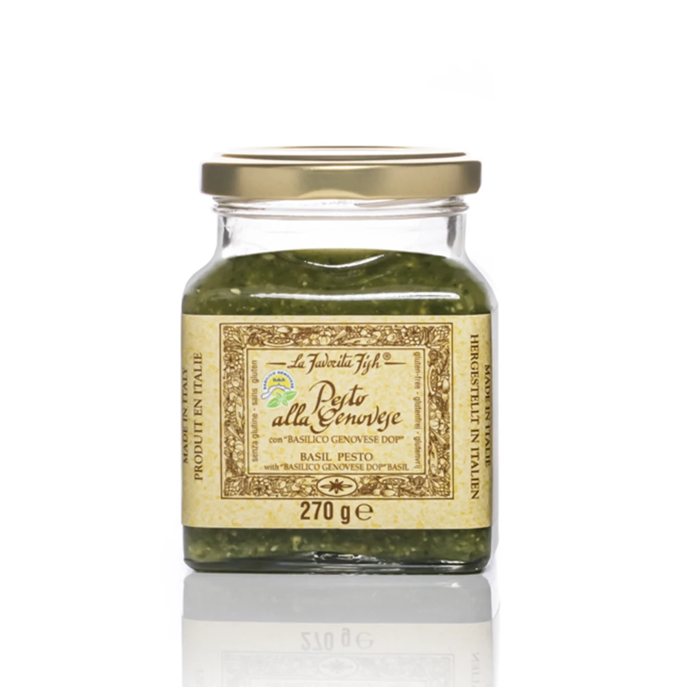 Pesto padažas LA FAVORITA  bazilikų  270