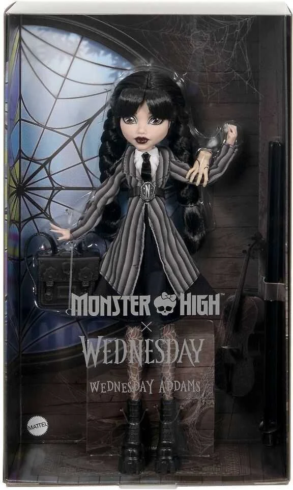 Monster High Wednesday Collectible Doll Wednesday