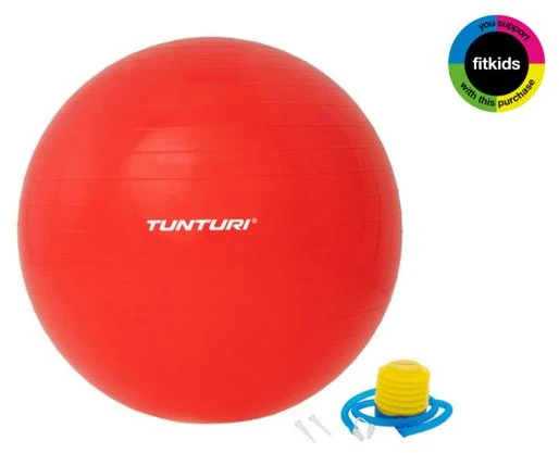 Tunturi Gymball 90cm raudona 14TUSFU283 8717842026120