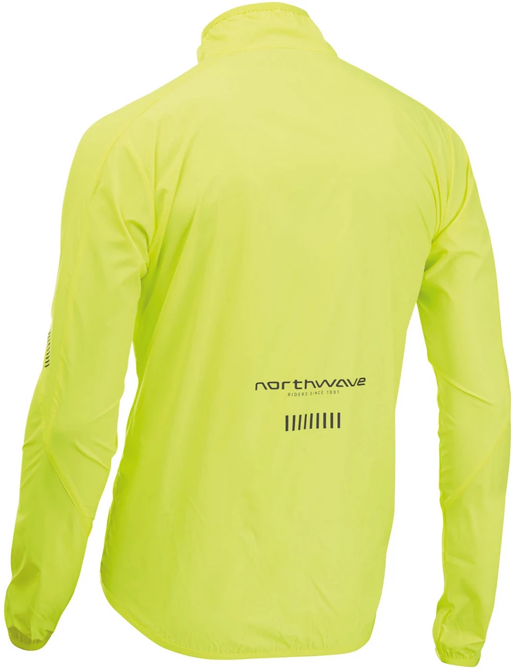 Dviratininko striukė Northwave Vortex yellow fluo-M