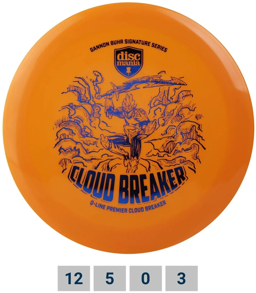 Orange Disc golf disc Distance Driver