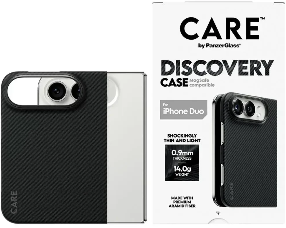 PanzerGlass CARE Discovery Case Black  Grey