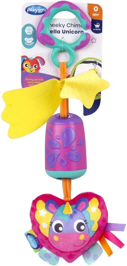 PLAYGRO pakabinamas žaislas Cheeky Chime Stella