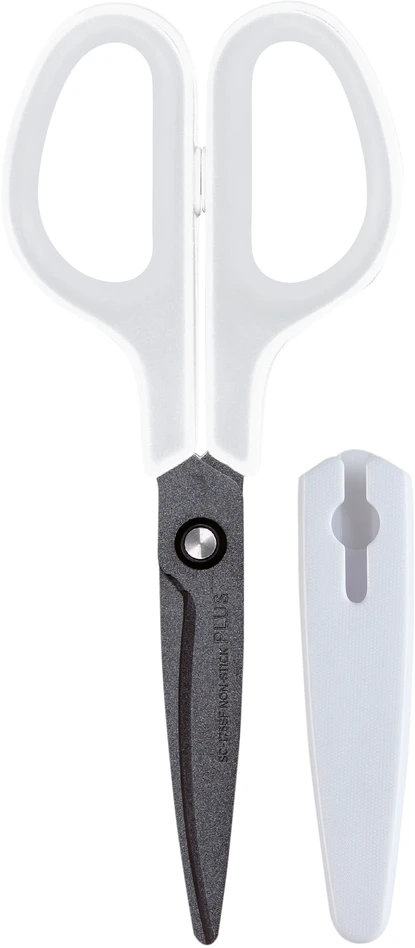 Curved scissors PLUS "Extra"  (white/grey)