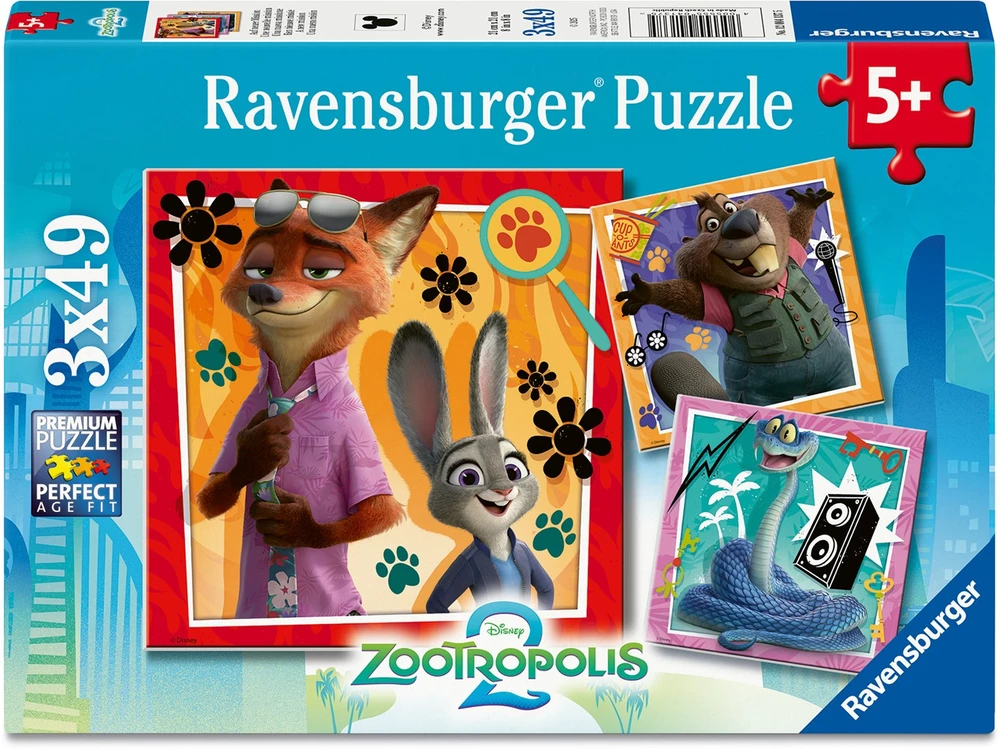 Ravensburger Zoomania Jigsaw puzzle 49 pc(s)