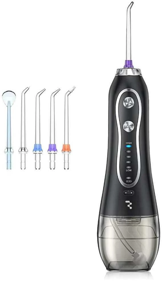 Toothbrush Irrigator Reach HF-6 black 4778008146636