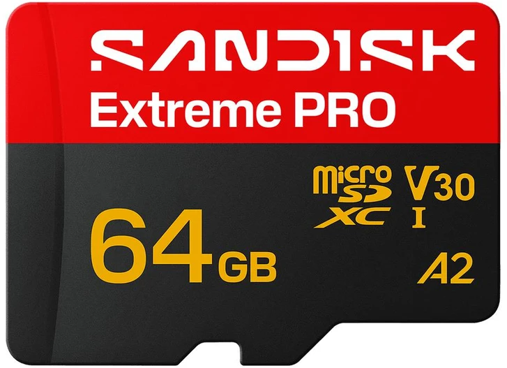 SanDisk Extreme PRO microSD UHS-I 64