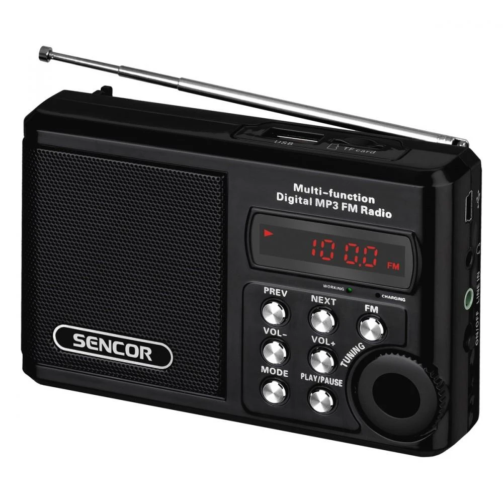 SENCOR SRD 215 BRADIO z USB