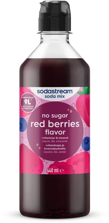 SodaStream Red Berries No Sugar 440