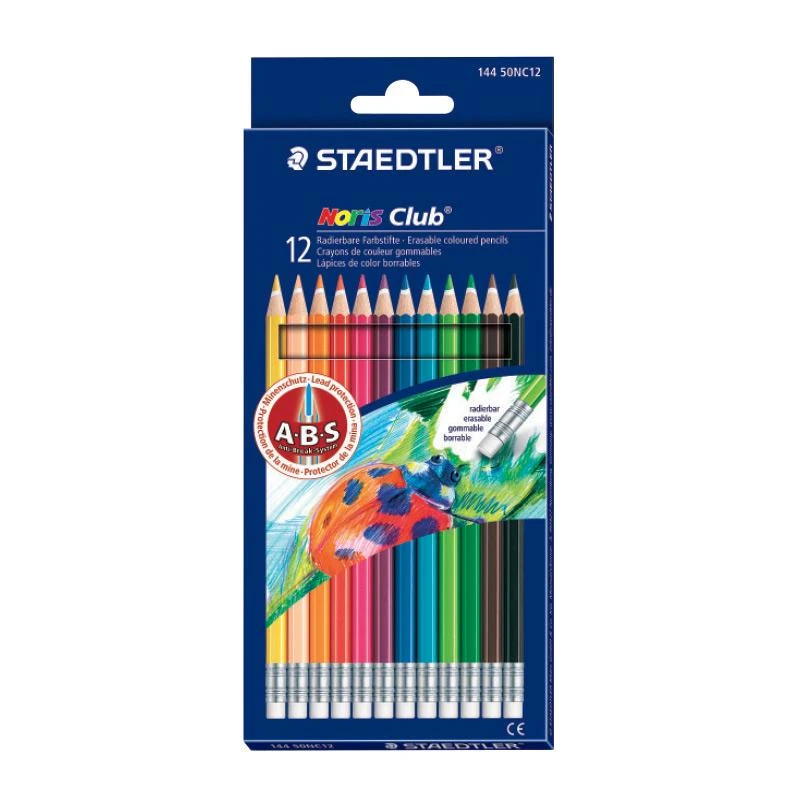 Colored pencils erasable with eraser STAEDTLER