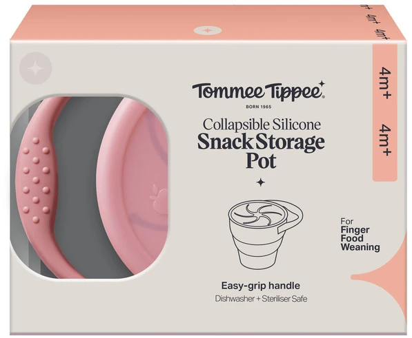 TOMMEE TIPPEE silikoninis sulankstomas indelis užkandžiams