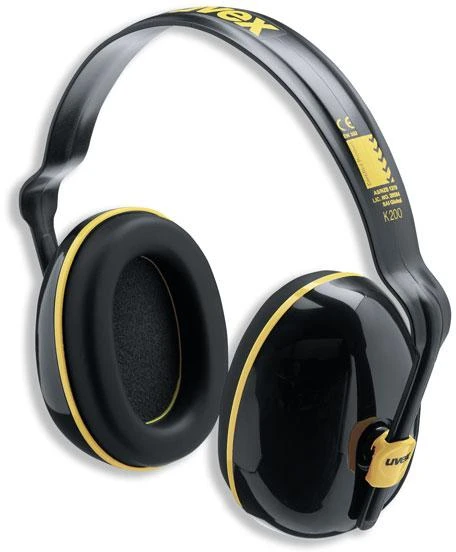 Protective headset Uvex K200. SNR: 28dB