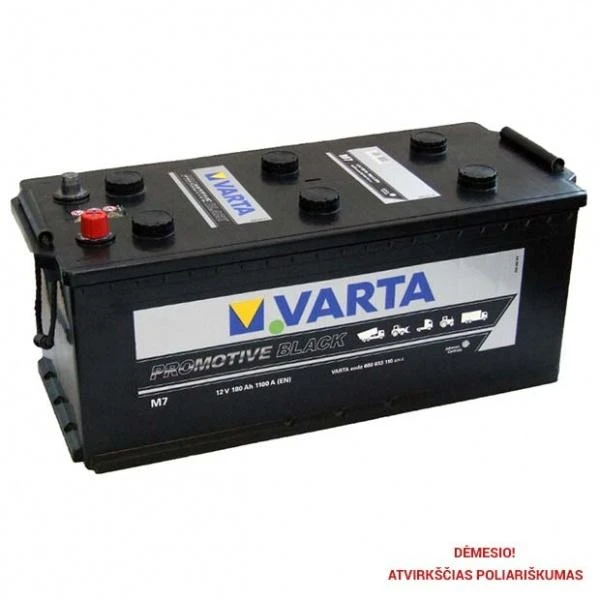 Akumulator 12V 180Ah/1100A (P+ Standardowy) 513x223x223