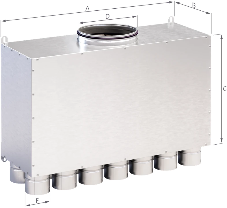 Vedinimos Medziagos Sound dampening collector box
