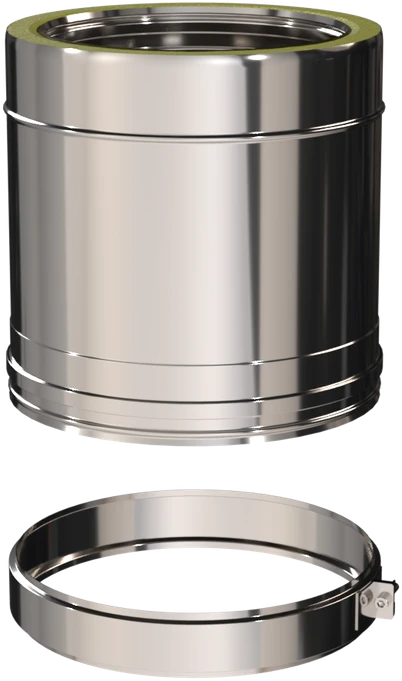 Vilpros Pramone DW chimney segment. HeatUp
