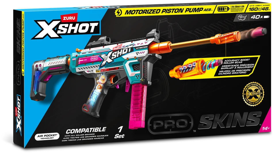 ZURU XSHOT Pro Motorized Piston Pump