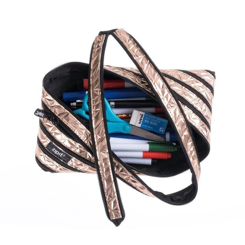 Penalas-pieštukinė ZIPIT Metallic Jumbo Pouch  ZTJ-MT-1