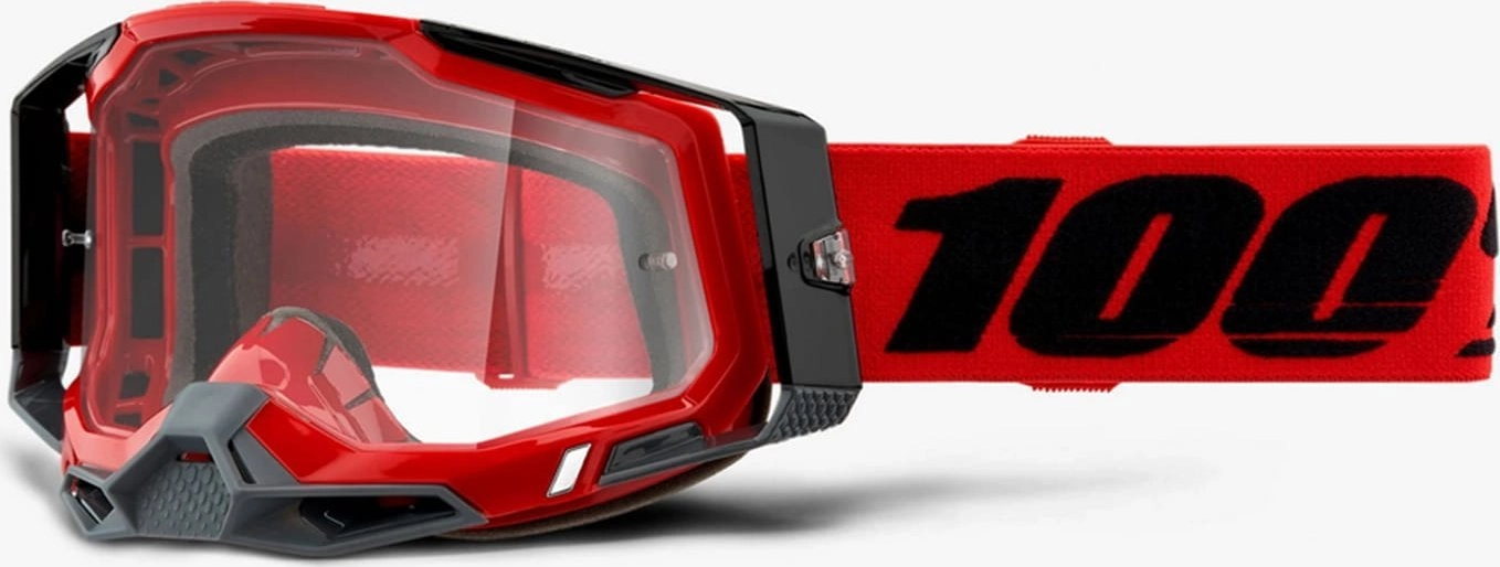 100% Gogle 100% RACECRAFT 2 RED