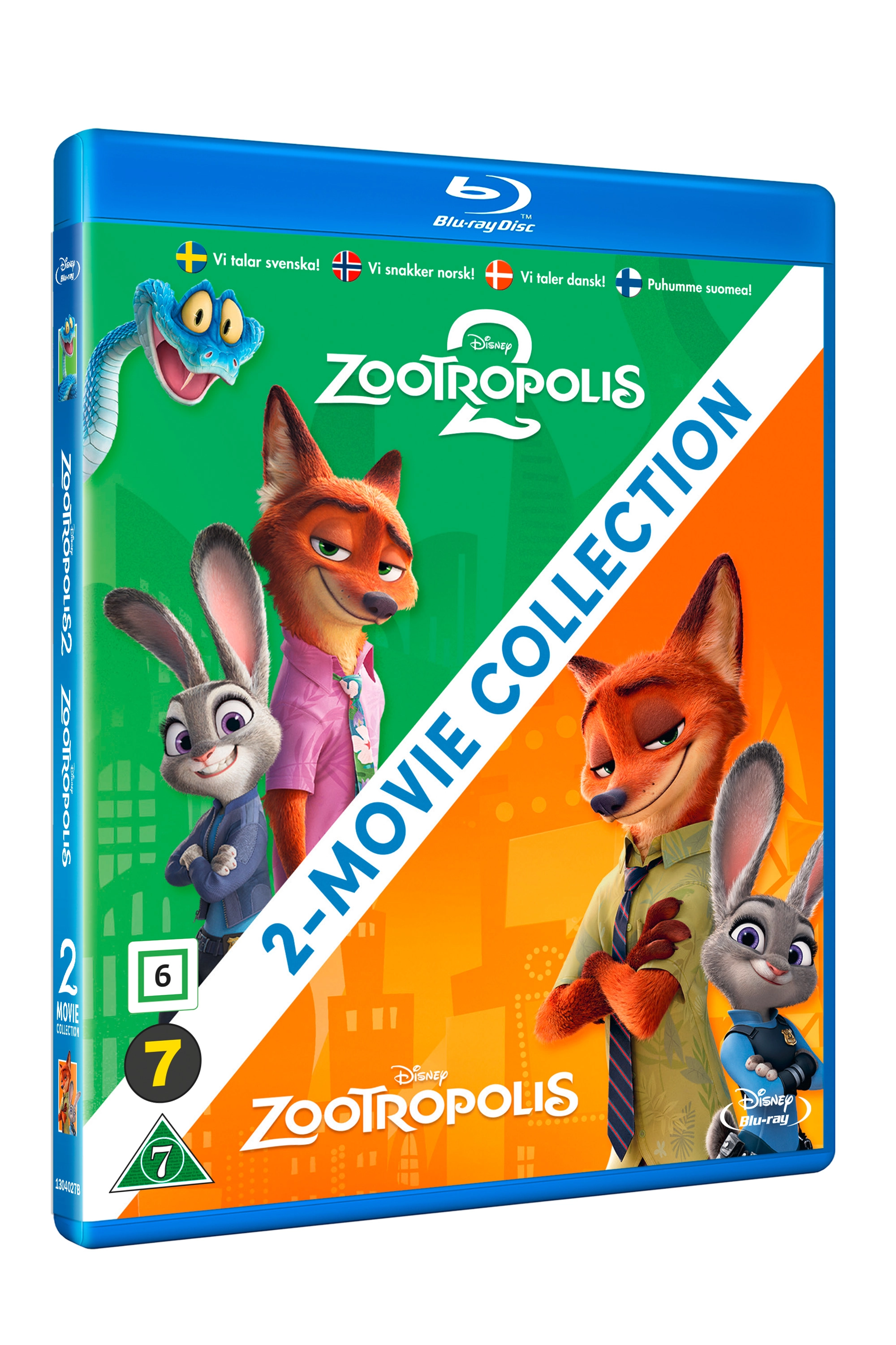 Zootropolis 2-Movie Collection (Blu-ray) 1304027 7333018037373