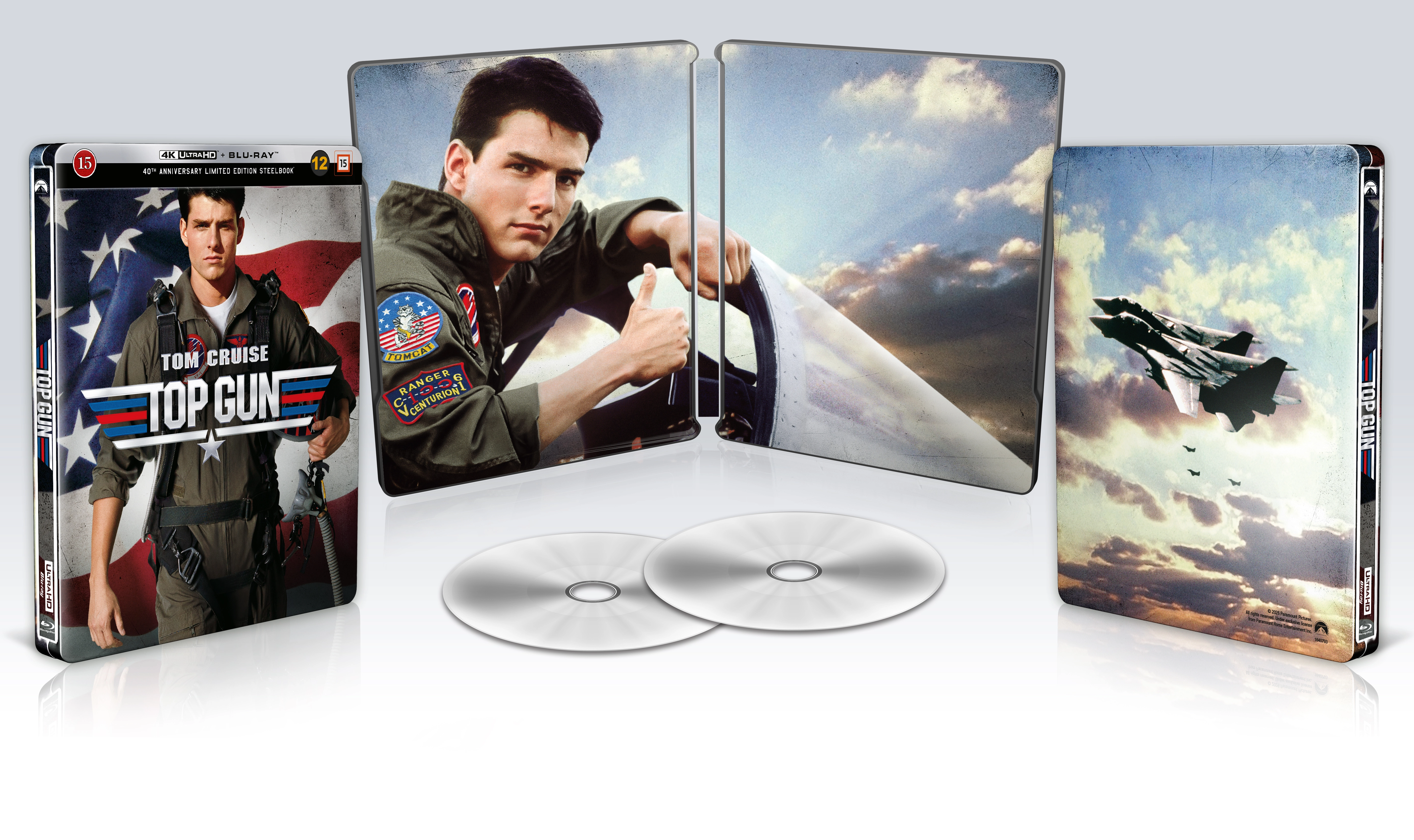 Top Gun 40th Anniversary 2-disc Steelbook