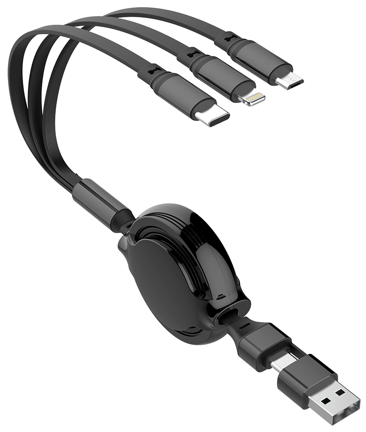 2GO charging cable 5in1 ALLinOne USB-A/USB-C