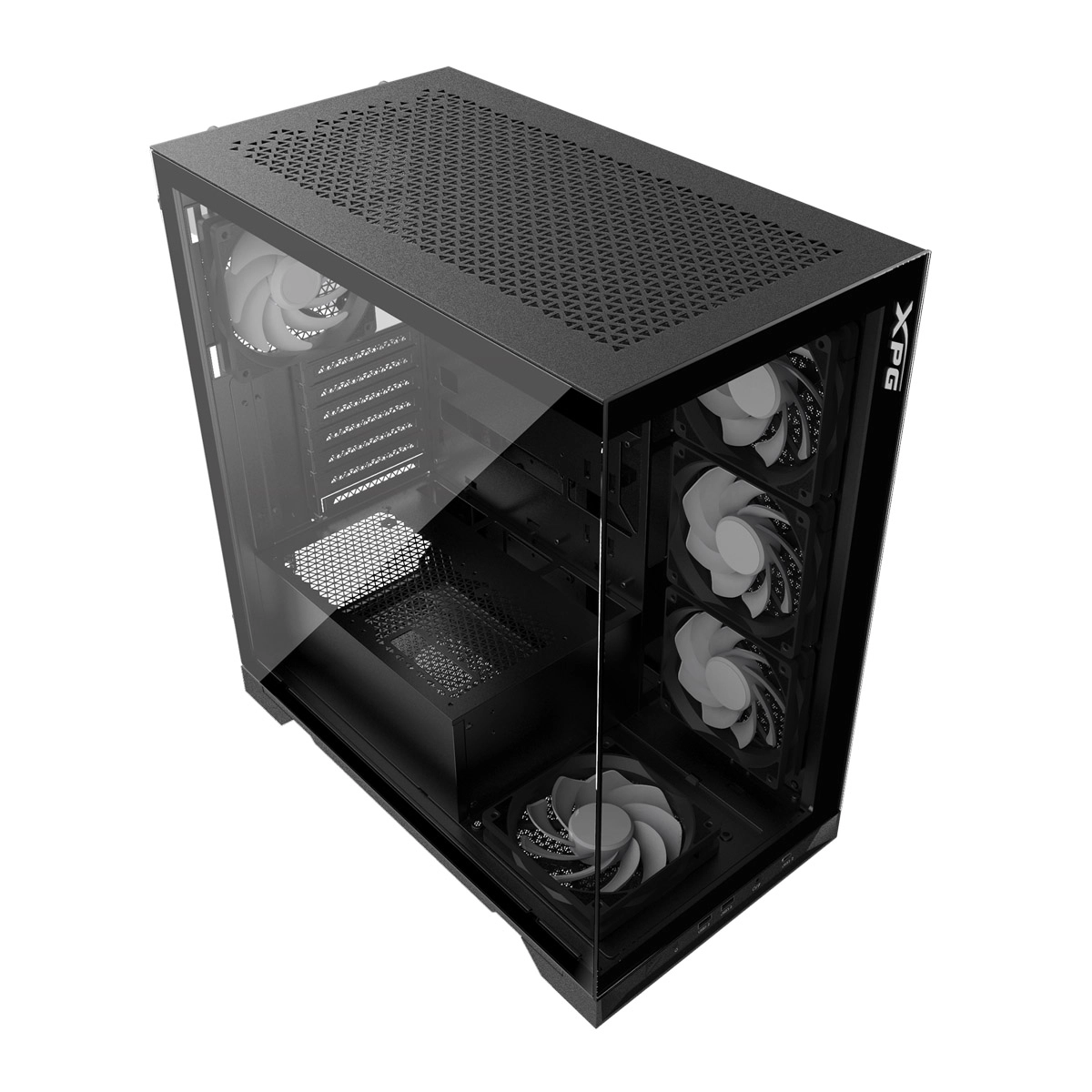 XPG INVADER X Midi Tower Melns