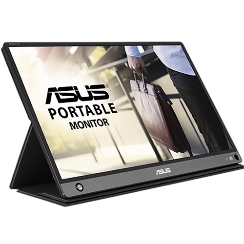 ASUS ZenScreen MB16AHP datora monitors 39,6 cm (15,6 collas) 1920 x 1080 pikseļi Full HD LED melns