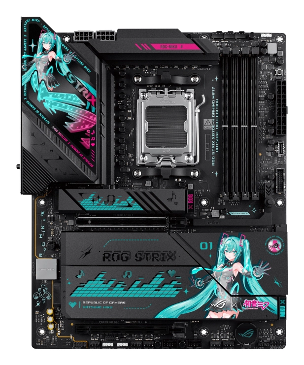 ASUS ROG STRIX X870E-H Gaming Hatsune