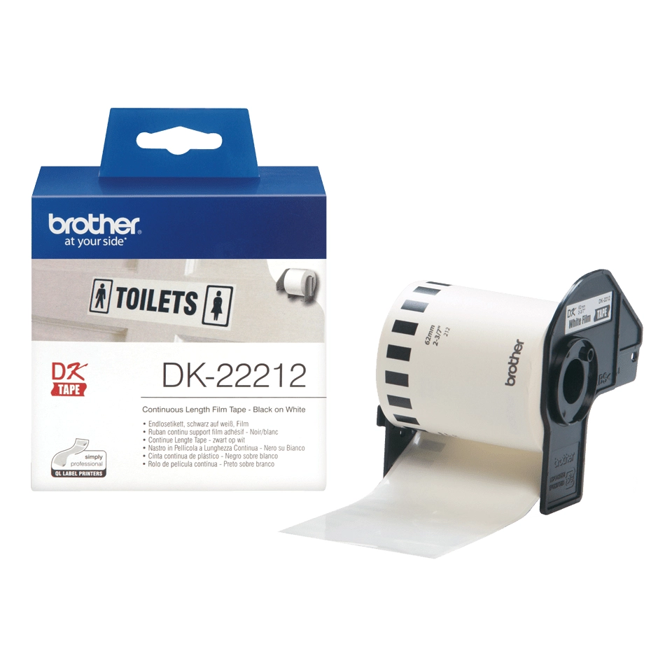 Brother White Continuous Film Tape DK22212