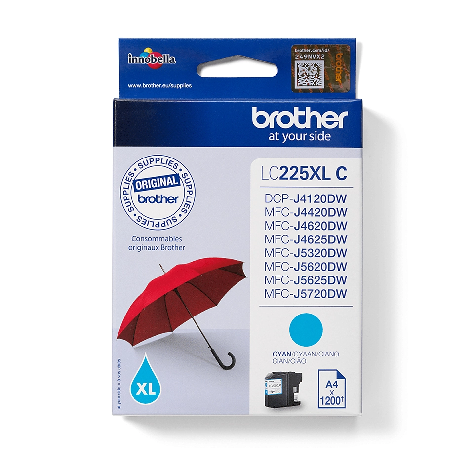 Brother LC225XLC ink cartridge 1 pc(s)