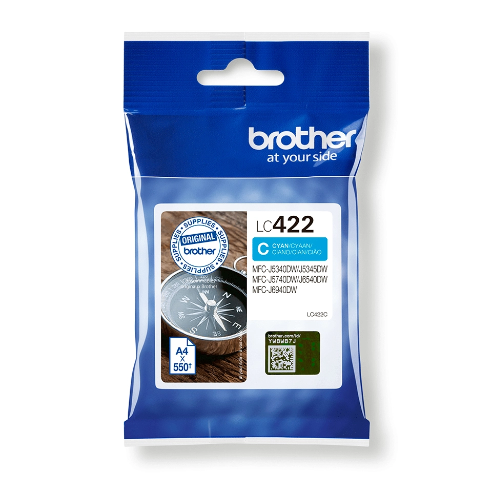 Brother LC422C ink cartridge 1 pc(s)