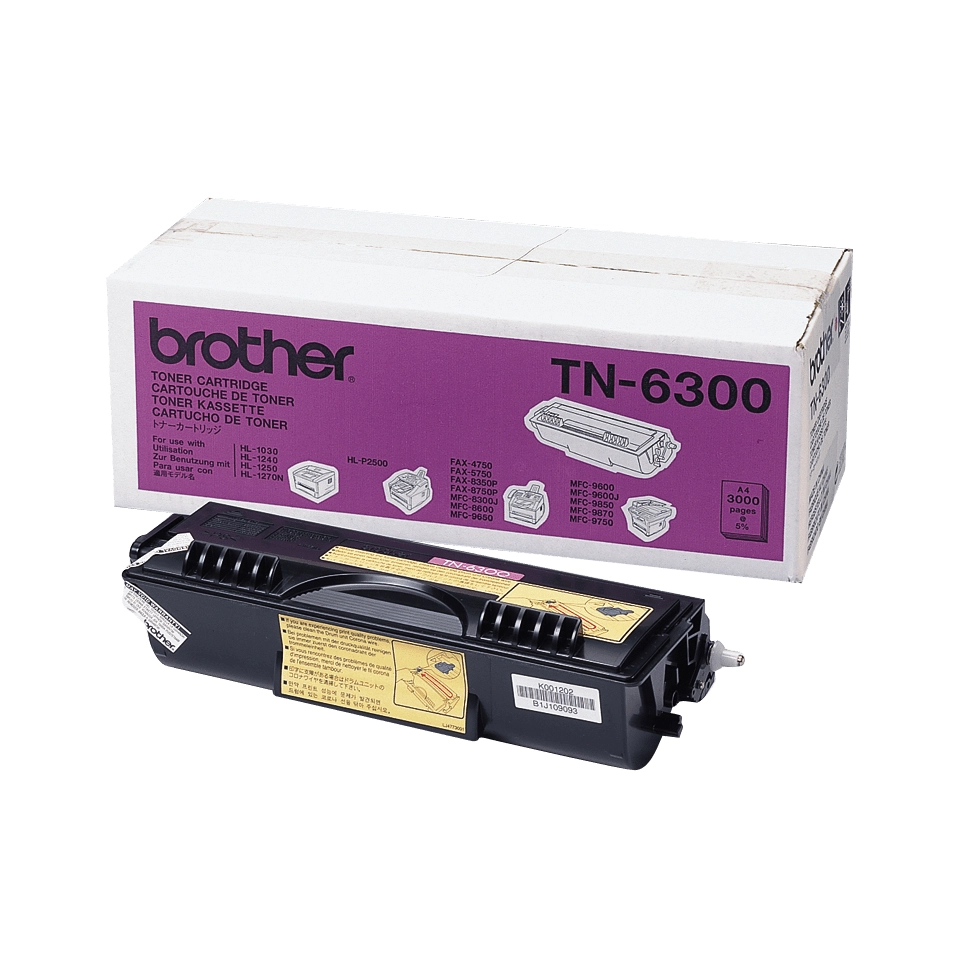 Brother TN-6300 black TN6300 TN-6300 4977766527279