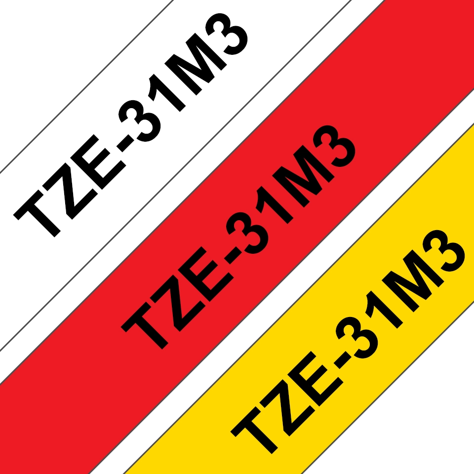 Brother TZE31M3 label-making tape TZe TZE31M3