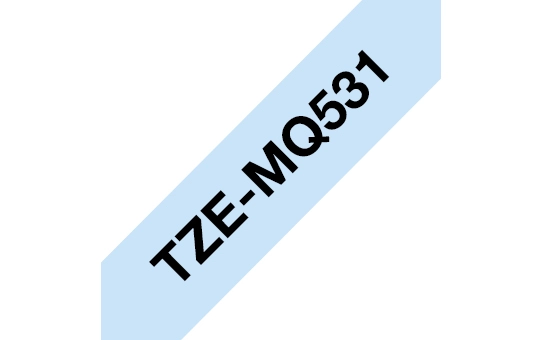 Brother TZEMQ531 label-making tape Black on