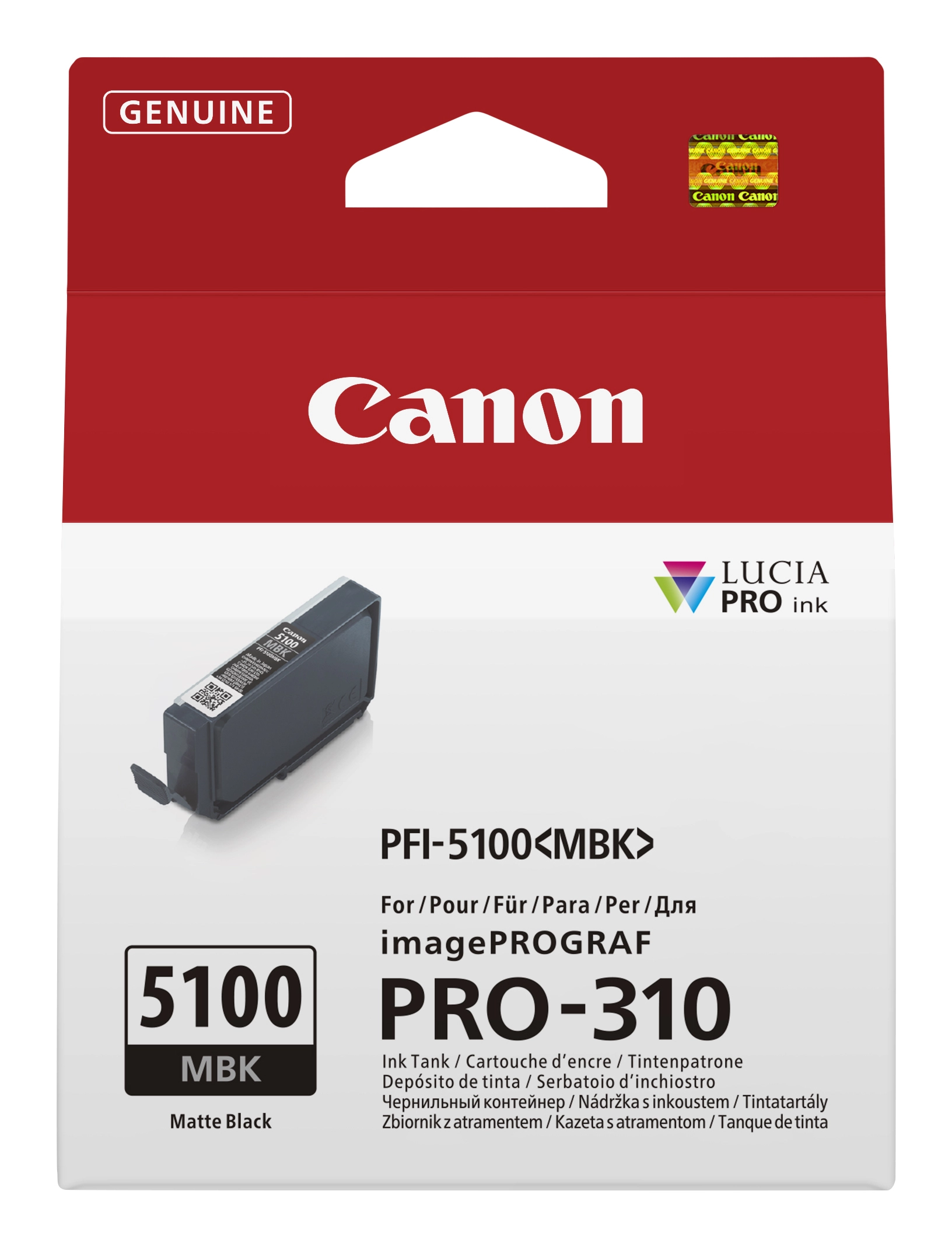 CANON PFI-5100 SERIES Matte Black ink