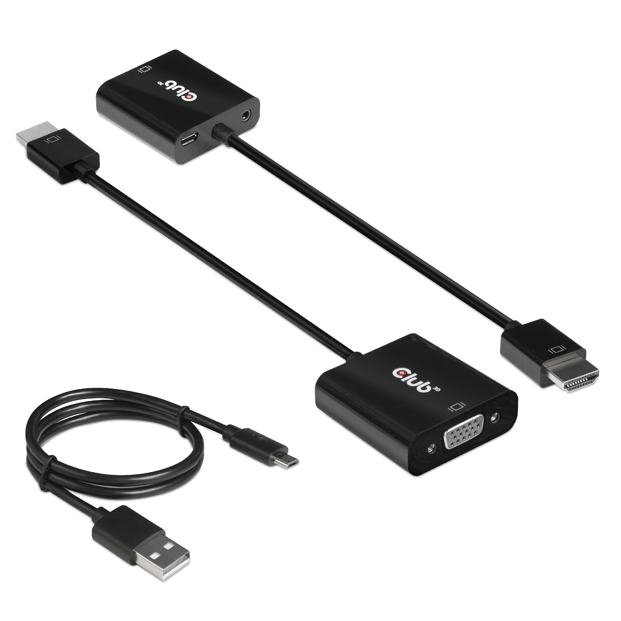 CLUB3D CAC-1302 video cable adapter 0