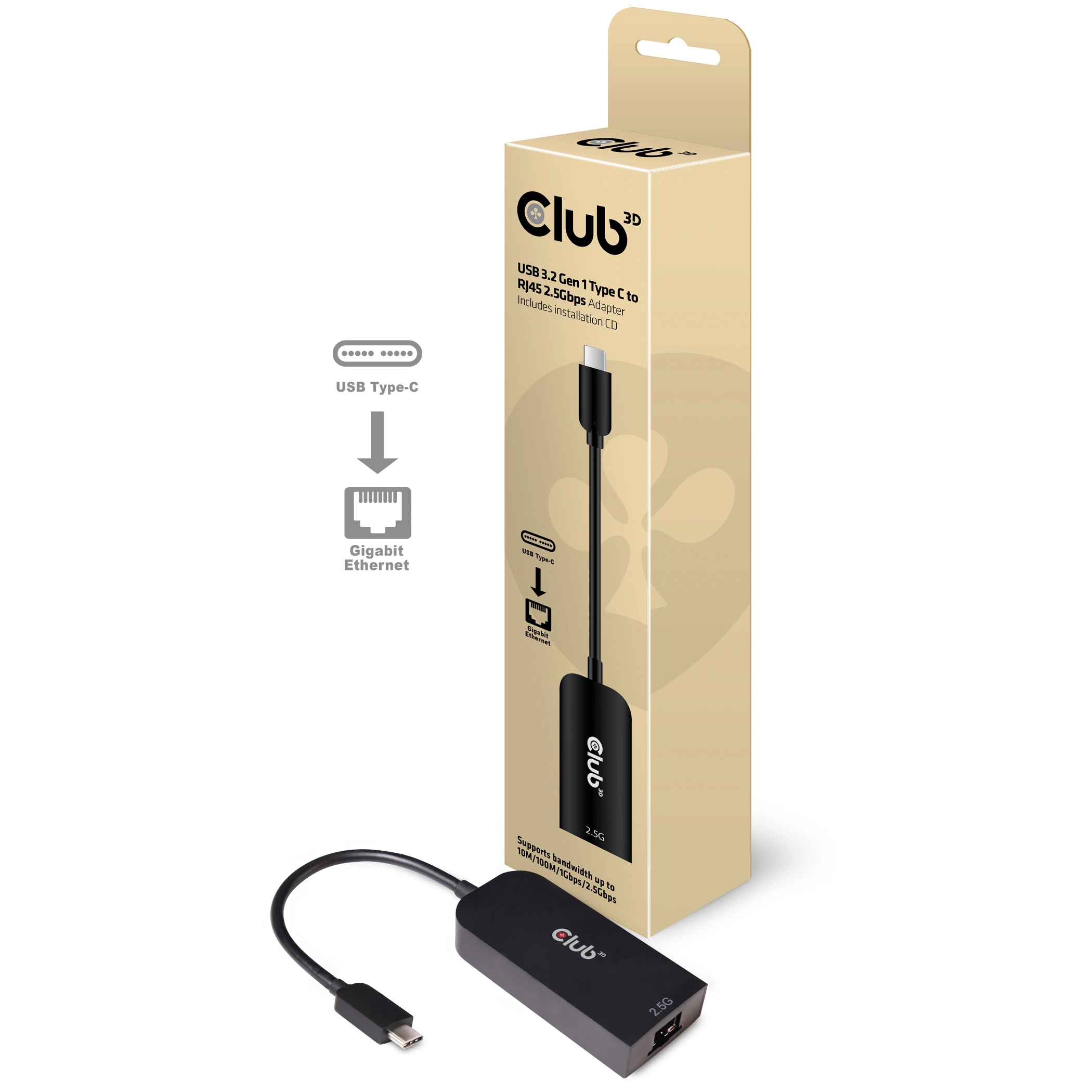 CLUB3D USB 3.2 Gen1 Type