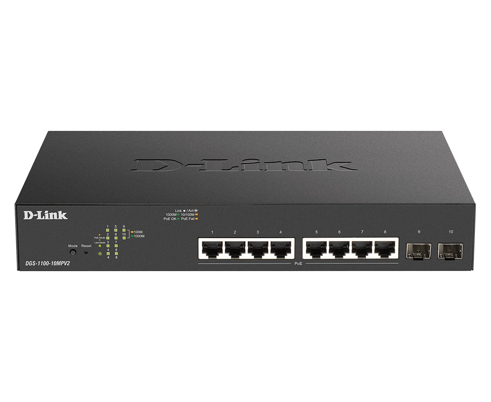 D-Link DGS-1100-10MPV2 network switch Managed L2
