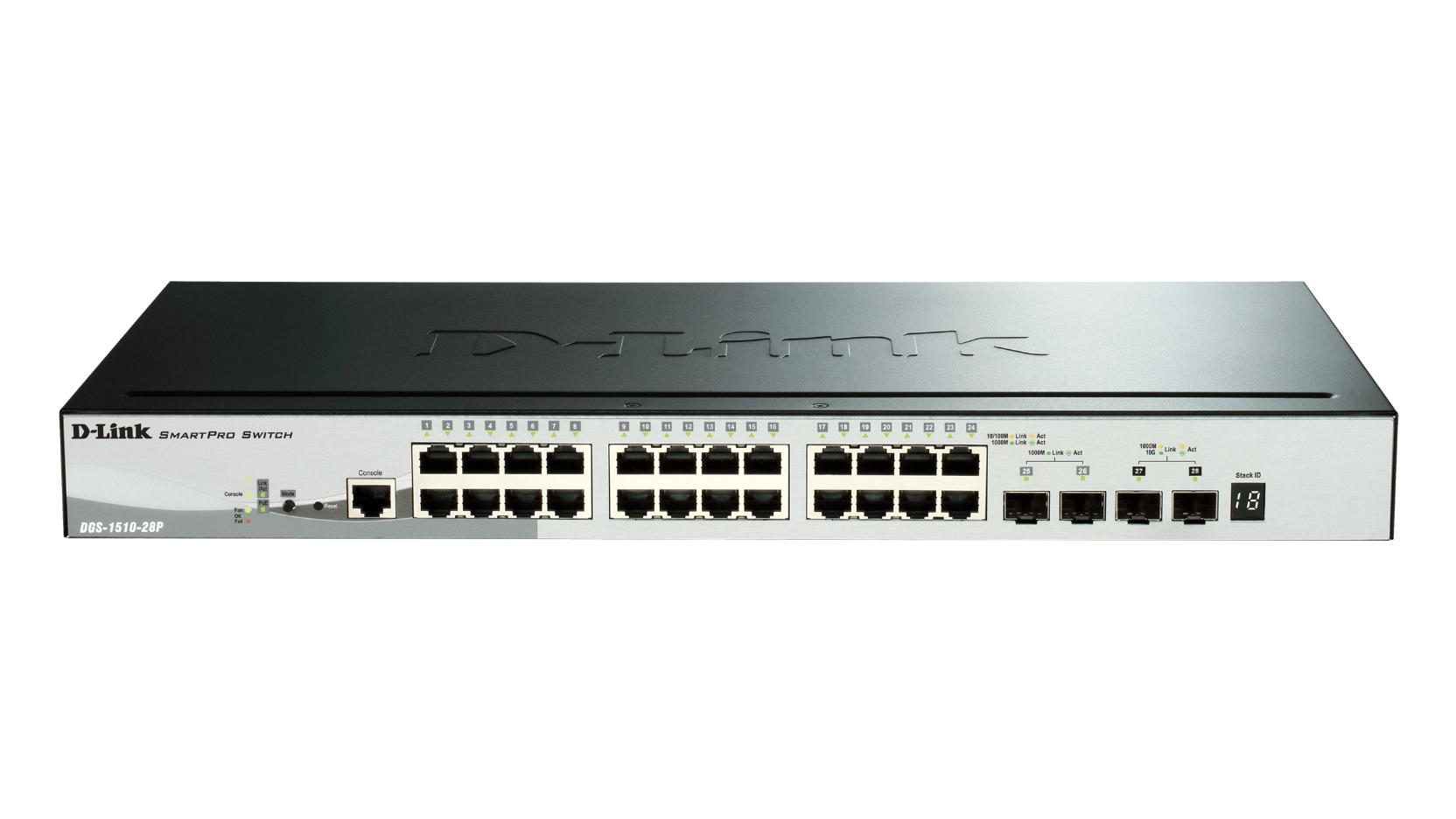 D-Link 28-Port Gigabit Stackable PoE Smart