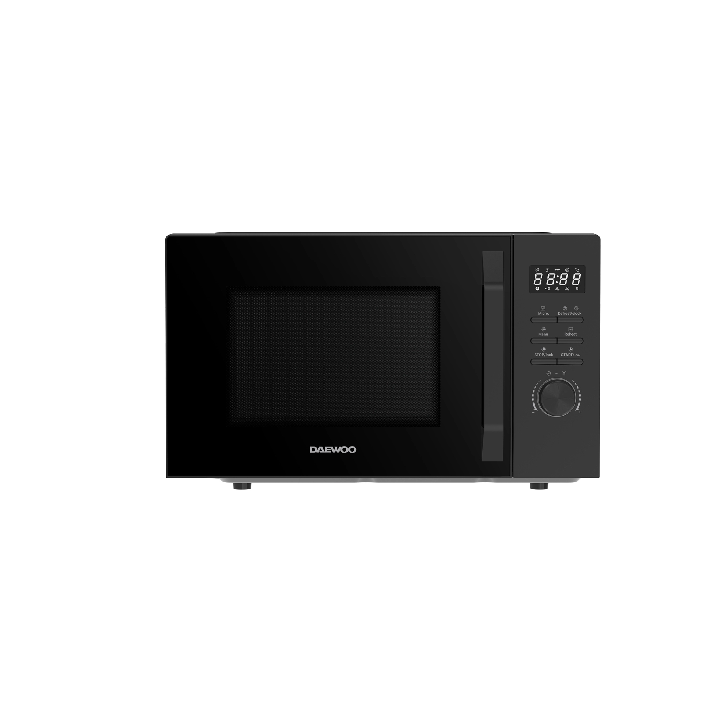 Daewoo mikroviļņu krāsns MD-FC206SB 20L/700W bk