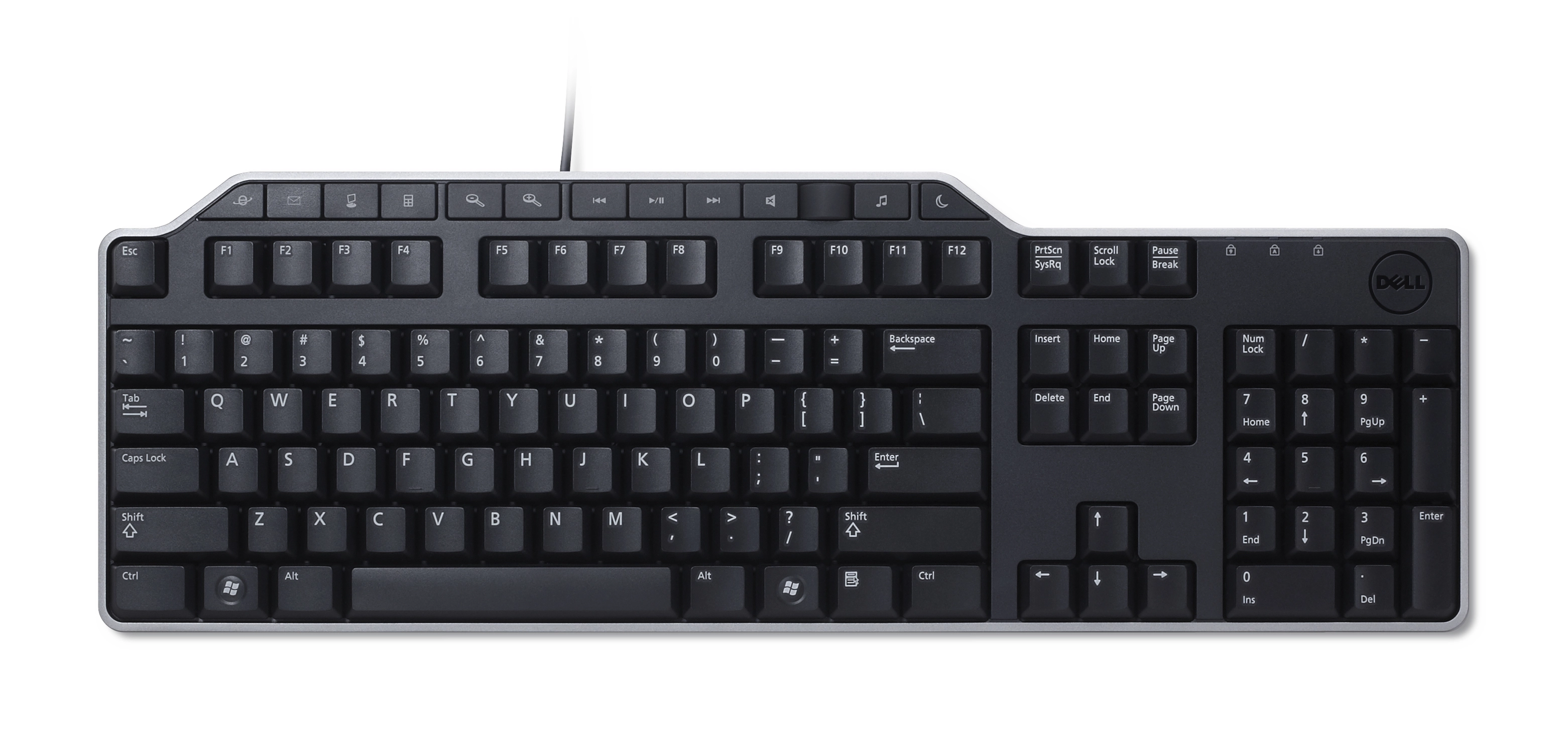 Dell KB522 biznesa multivides vadu tastatūra (USB)