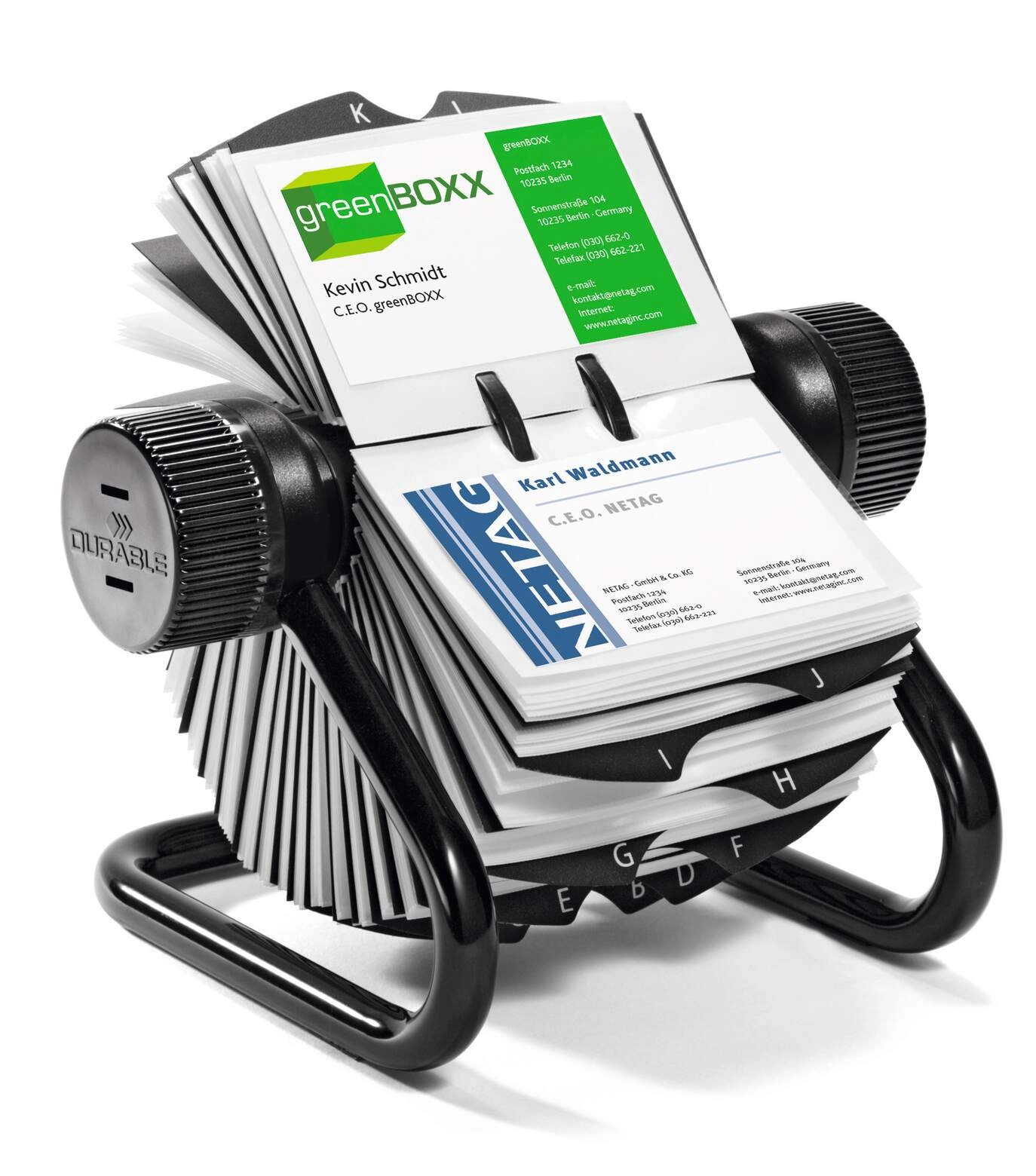 DURABLE Visifix roll file f400 cards